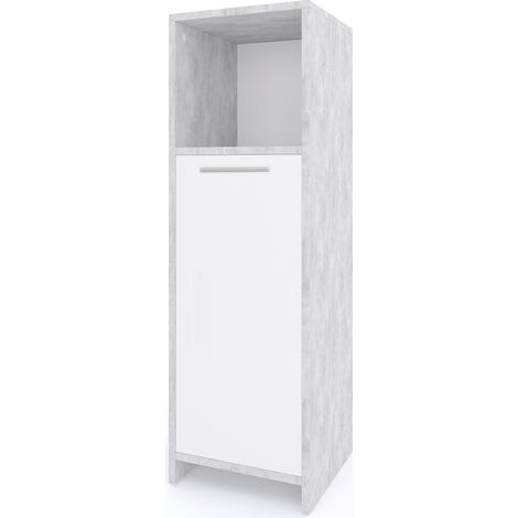 Midischrank Kiko, Beton, 30 x 95 cm, Vicco