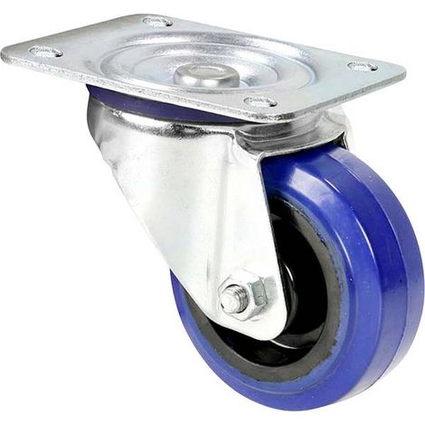 Ruota girevole Adam Hall 372081 80 mm acciaio robusto