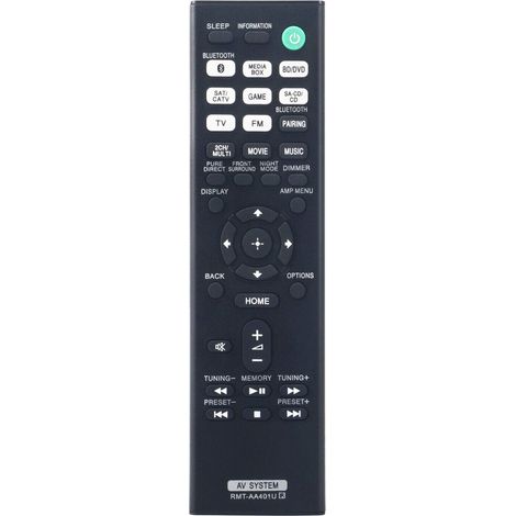 Telecomando adatto per amplificatori AV BD RMT AA401U STR-DH190 STR-DH590 STR-DH790 HT-X9000F SAWX9000F (1/4)