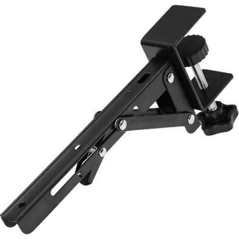 Support Clavier Extensible 10 Pouces sans Perçage, Repose-poignets Ergonomique Pliable pour Bureau et Chambre à Coucher-x (1/3)