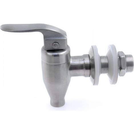 Robinet Distributeur Boisson - Robinet Fontaine à Eau en Acier Inoxydable 304 - Pour Fontaine à Punch et Distributeur de Boissons - 1 Pièce (1/5)