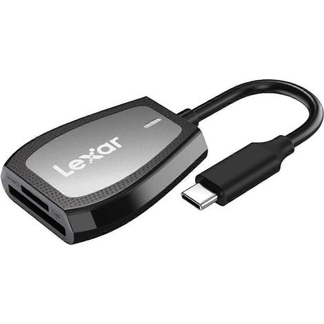 Lecteur de cartes USB 3.2 470U, adaptateur Type C vers SD/Micro-SD/TF, noir (1/5)