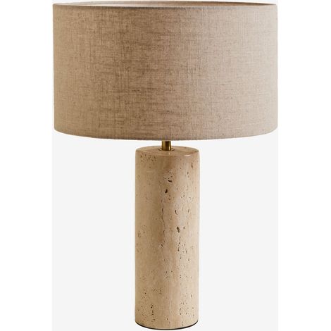 Lámpara de mesa en travertino Bolgar SKLUM (1/5)