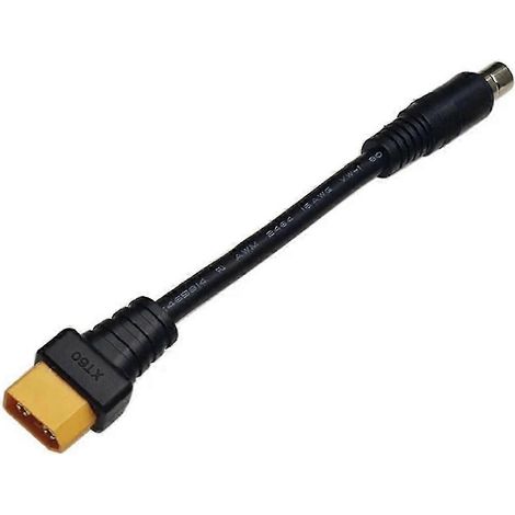 Câble de charge XT60 mâle vers DC8020 mâle 16AWG pour la connexion de générateurs solaires à des appareils électroniques