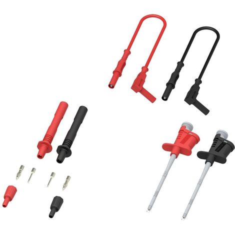 Electro PJP 425 KIT puntali Nero, Rosso 1 pz.