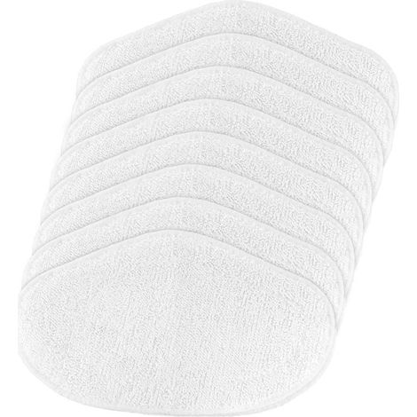 Pack of 8 cleaning cloths for Polti Vaporetto SV440, for Polti Vaporetto Vaporforce brush PAEU0332 for SV440, SV450, Smart 100 T (1/5)
