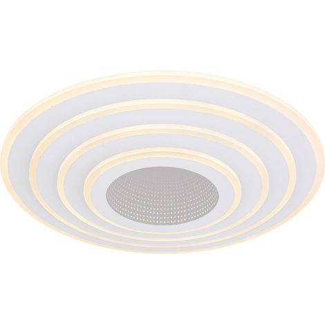 Globo - plafón - Jocelyn - blanco - metal - Ø 50cm - LED -