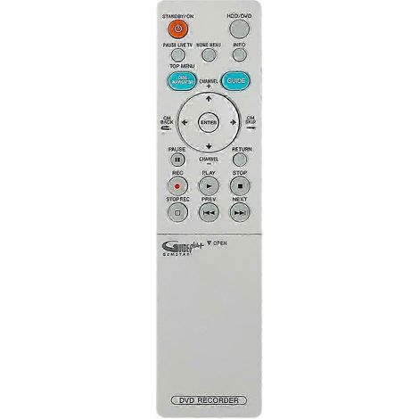 Universelle Fernbedienung für DVD-, CD-Player und kompatible Multi-Modell-Geräte (1/5)