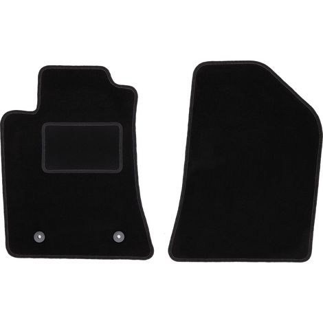 Tapis avant noirs pour : Toyota Avensis II T25 break, liftback, berline (2003-2009) (1/5)