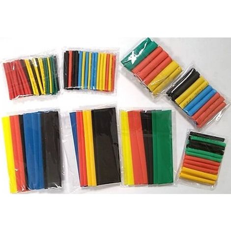 Gaines Thermorétractables 164x - Mix de Couleurs - Protection et Isolation - Robuste et précis - Beast (1/5)