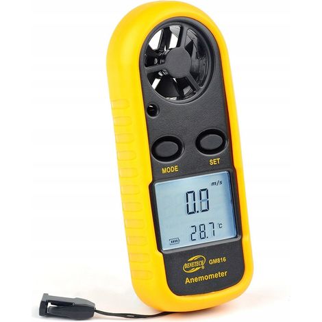 ANEMÓMETRO ANEMÓMETRO MEDICIÓN DE VELOCIDAD DEL AIRE MEDIDOR DE TEMPERATURA DEL VIENTO