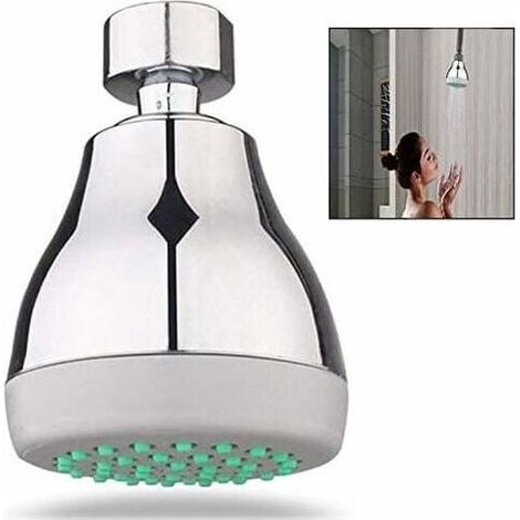 Solar shower head suitable for swimming pool showers and camping water-saving shower heads, easy to clean and install (1/4)