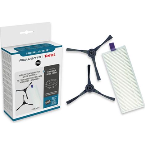Kit Filtre haute performance et 2 brosses latérales