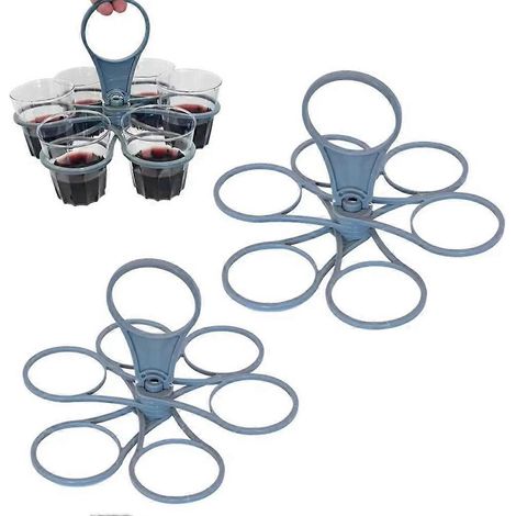 Support pliable en verre pour tasse à cafésupport pour bouteilleporte-gobelet portable anti-brûlure (1/5)