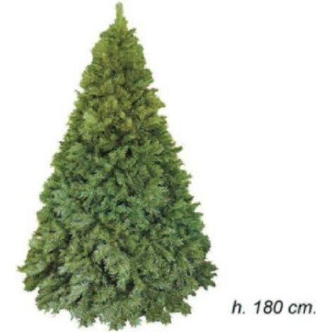 Albero abete di natale classico - colore verde - altezza 180 cm