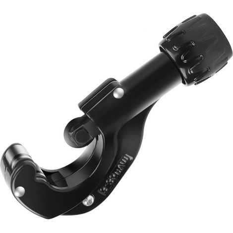 Cortatubos robusto, con diámetros de corte de 3 a 35 mm, ideal para cortar cobre, aluminio, acero, plásticos, etc.