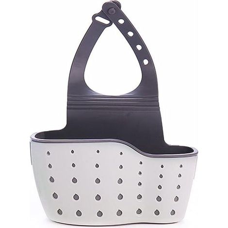 Porte-Éponge pour Évier de Cuisine,Panier Suspendu de Type Égouttoir,Égouttoir Panier Suspendu,Évier Étagère de Rangement,Porte Éponge de Rangement,pour Stockage de Cuisine,Support de Vidange
