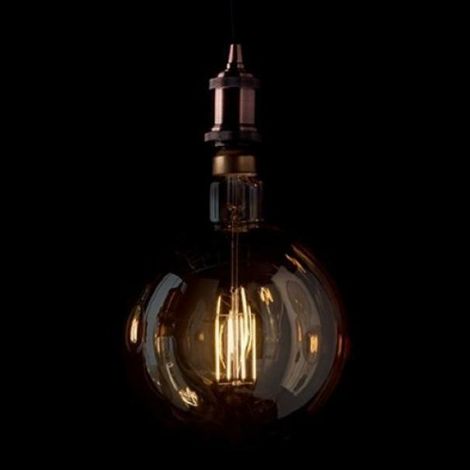 Lampadina Led Globo Grande D19,5 Xl E27 4 Watt 2200 K 320 Lm Vintage Ambra