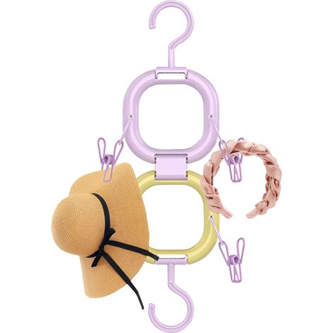 Porte-chapeaux universel, support à pince, porte-chapeaux gain de place (1/5)