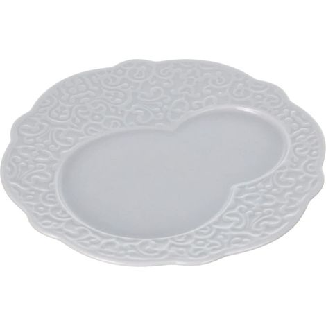 Assiette à Déjeuner Blanc (1/5)