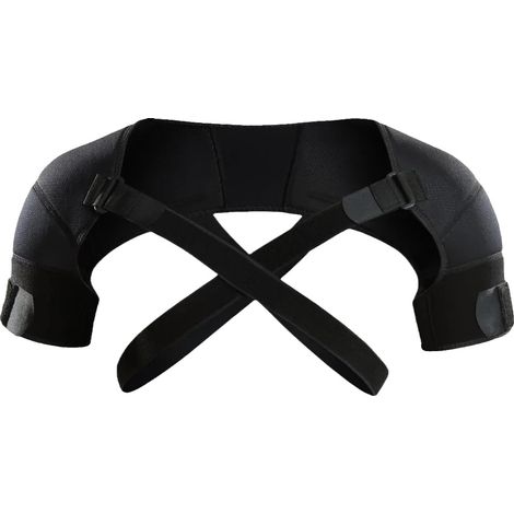 Attelle d'épaule, support ajustable, correction de la posture, noir-a, L-XL (1/2)