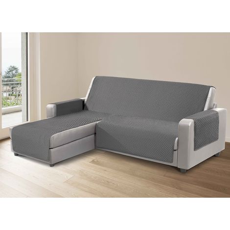 Copridivano Per Divani Con Penisola Lato Destro Modello Sphere Antracite, misura190 cmcoloreAntracite (1/4)