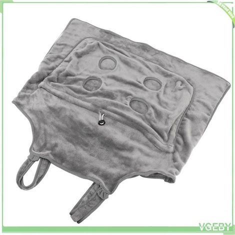 Pochette de Transport pour Chat - FAFEICY - Tablier en Flanelle - 4 Trous - Ajustable - Grande Poche (1/5)