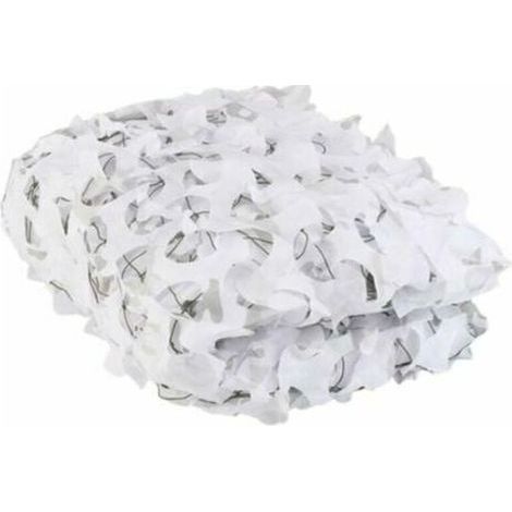 (2x3m) voile de parasol camouflage blanc pour patio toit ombrage piscine jardin mobilier de jardin parasol voile (1/4)