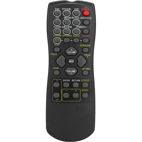 Télécommande universelle de remplacement pour RAV22, RX-V459, RX-V357, HTR5830 et téléviseurs compatibles. (1/5)