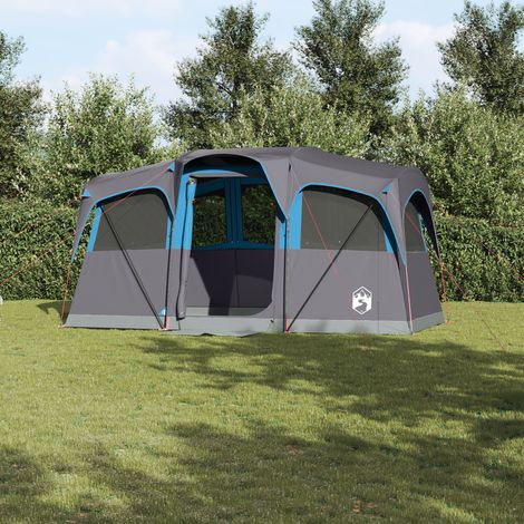 vidaXL Family Tent 435 x 255 x 216 cm Polyester and Steel (1/5)