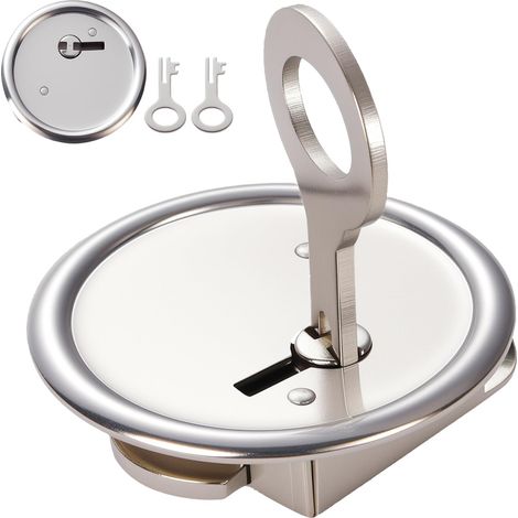 Money Bank Lock with Key ,Serrure Tirelire avec 2 Cle ,Piggy Bank Verrou a Clef , Convient pour Trous Tonds de 33 à 36 mm de Diamètre,Metal Lock (1/5)