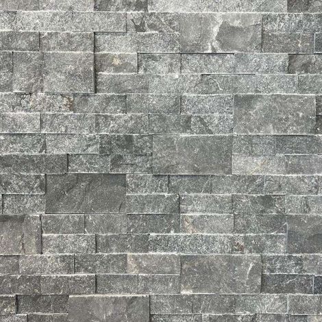 Angle Plaquette de parement Marbre Gris Deco Panel Vetheuil - 32,9x15,2 cm - Ti'ma Stone (1/4)