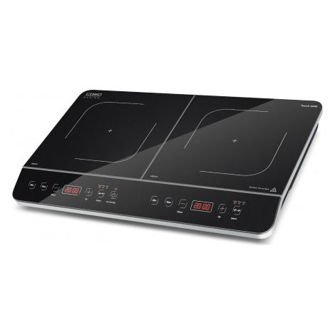 Caso Touch 3500 placa de inducción negra 3500 W 2 zonas