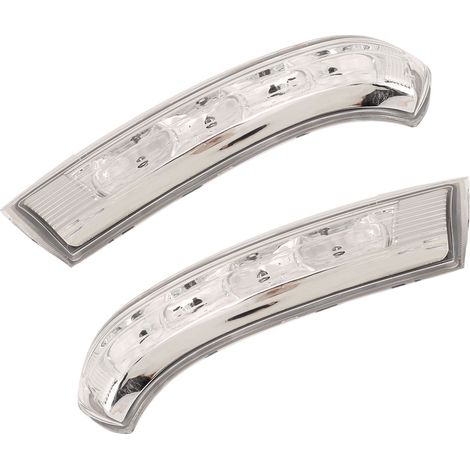 Une paire de clignotants latéraux à LED pour rétroviseurs 87623-3J000, adaptés au Hyundai Santa Fe. (1/5)