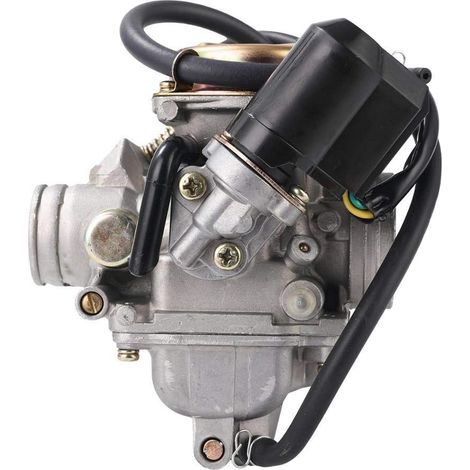 Carburatore per moto GY6 PD24J da 24 mm per motori da 125 cc, 150 cc, 152QMI e 157QMJ, adatto per scooter, quad, go-kart e motociclette da 125 cc. Accessori per moto PD24J. (1/5)