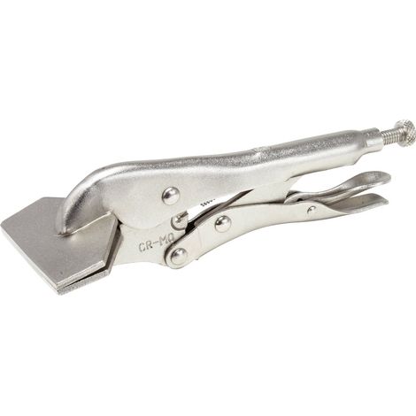 KS Tools 115.1077 Pinza a Morsetto con Ganasce Piatte, 245 mm