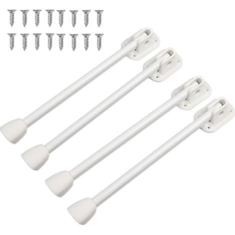 Pieds de table pliables en forme de fer-Fer à cheval blanc 28cm