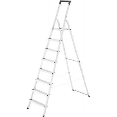 Escalera tijera aluminio L40 EasyClix (8 peldaños) R HAILO