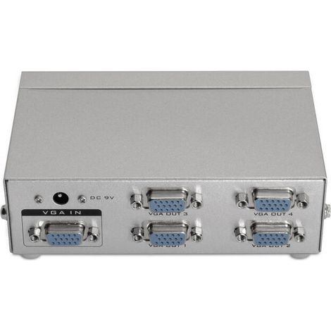 Conmutador VGA Aisens A116-0085/ 1 Entrada-4 Salidas (1/3)