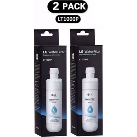 Lot de 2 filtres (LT1000P) Réfrigérateur, filtre à eau du réfrigérateur.. (1/3)