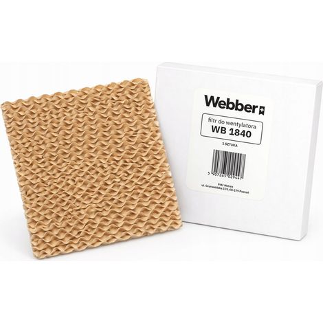 Filtro Webber WB1840 originale per ventilatore evaporativo