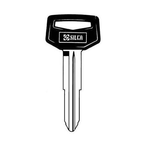 5 x SILCA TOY38RP CHIAVE AUTO TESTA PLASTICA ACCIAIO