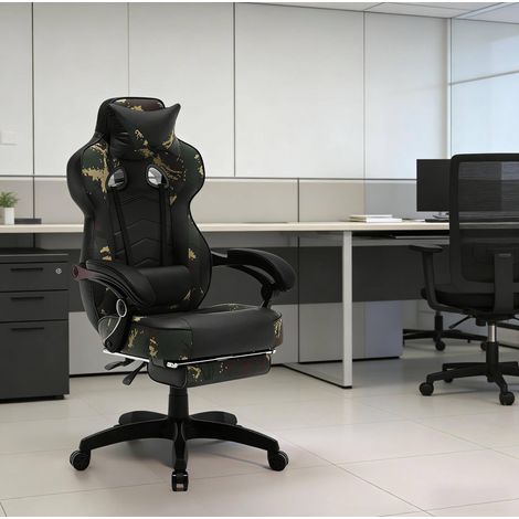 Stilvoller Atmungsaktiver Bürostuhl,ESports Stuhl,Spielstuhl,Konferenzstuhl,Liegestuhl(nur mit Bürostühlen) (1/5)