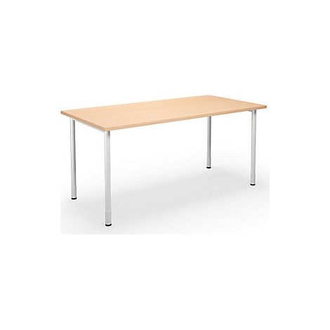 Mesa multiusos DUO-C  tablero recto  H x P 700 - 800 x 800 mm 
