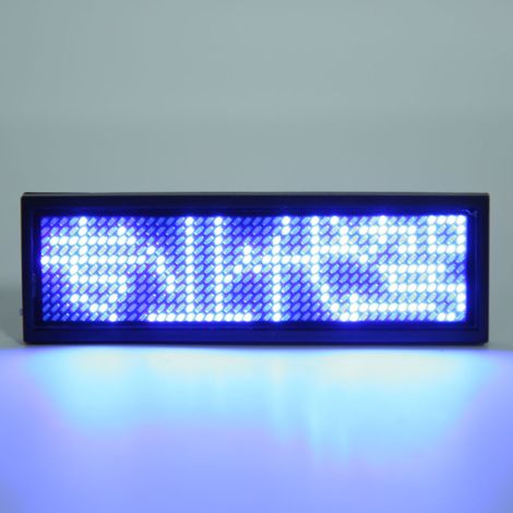 Miniatur-LED-Digitalnamensschild mit Lauftext (1/5)