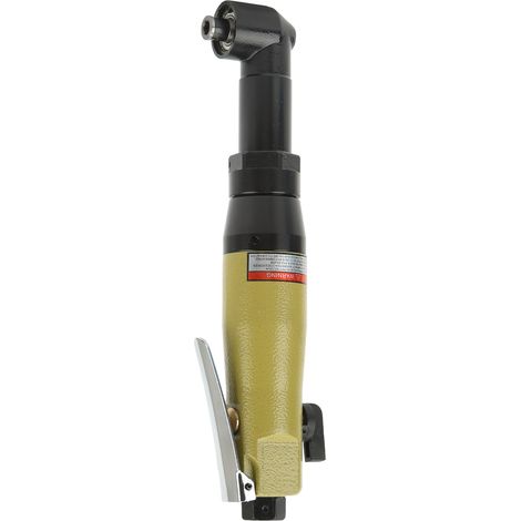 Tournevis pneumatique 1/4in avec embouts coudés, clé à chocs à air 8500 tr/min, 0.5-0.7 MPa, visserie industrielle, outil à percussion. (1/5)
