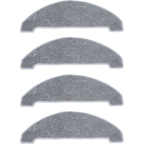 Lot de 4 lingettes de rechange pour aspirateur Xiaomi VIOMI S9. en fibres. (1/4)