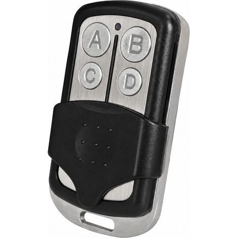 Télécommande copieuse 433 MHz 4 touches (ouvrir, fermer, verrouiller, arrêt) réf 4654 7 × 4 × 2 cm 35 g – Livraison gratuite (1/5)