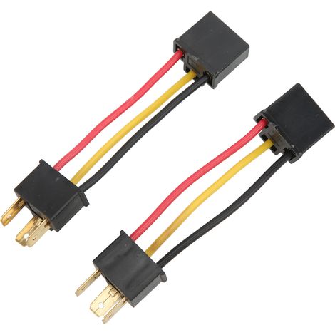 H4-Lampenfassung-Kabelbaum-Anschlussadapter, Umrüstsatz für H4656 H5054 H6052 Scheinwerfer, universeller Ersatz, 2 Stück (1/5)
