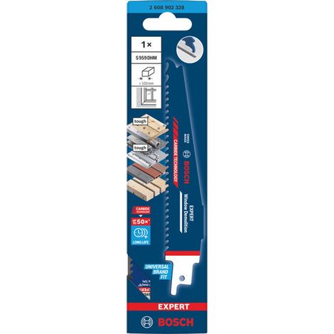 Bosch EXPERT Säbelsägeblatt Window Demolition S959DHM